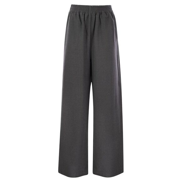 Fabiana Filippi Women Wide Flannel Trousers